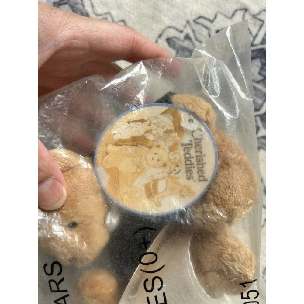 Cherished Teddies Plush Wedding Bears Set 2002 Priscilla Hillman NWT Bride Groom